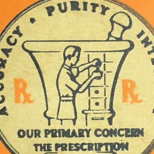 1950's-60's Full Matchbook - Liggett Drug Stores "Accuracy Purity Integrity"