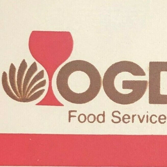 70's-80's Full Matchbook "Ogden Food Service Corporation"