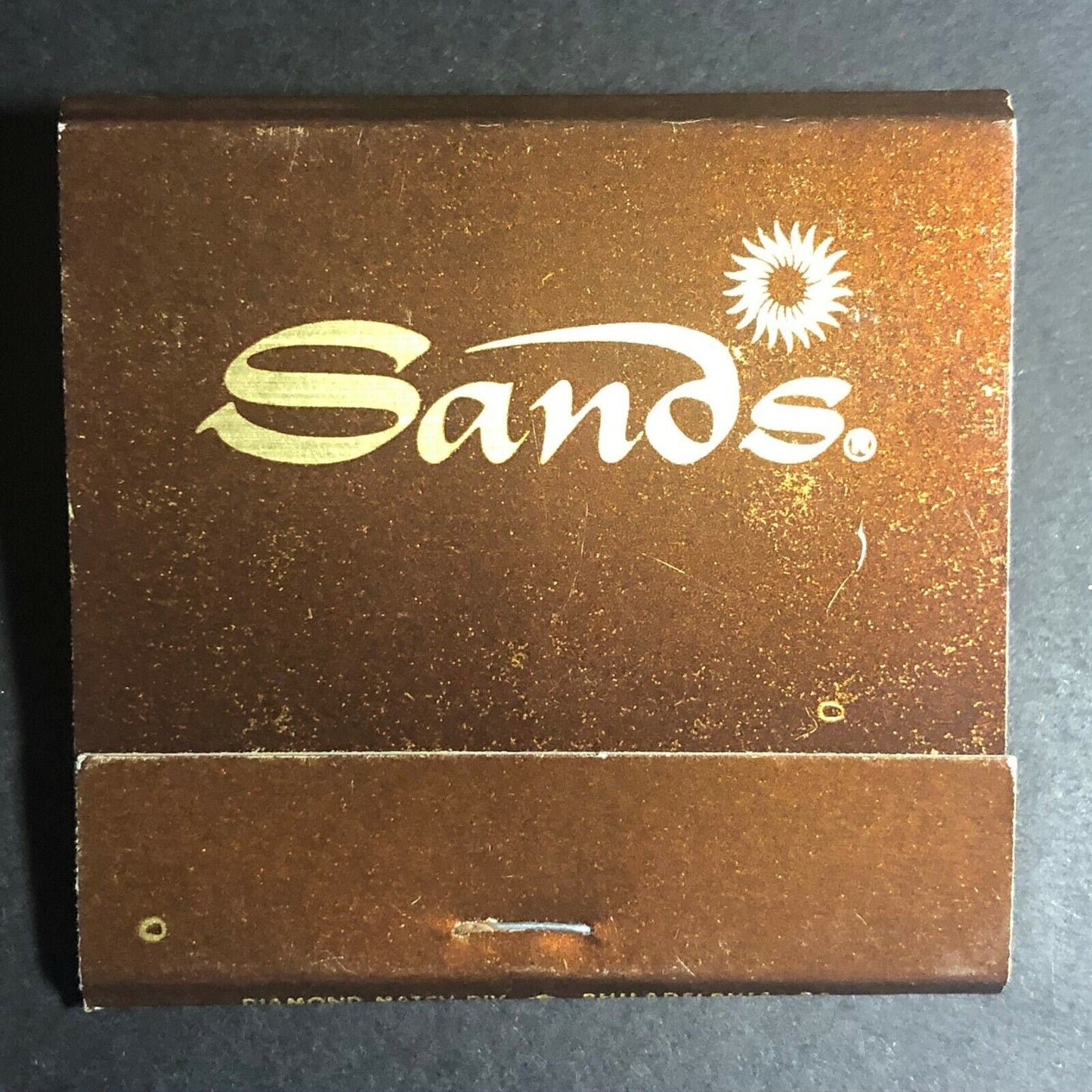 80's Full Matchbook "Sands Hotel & Casino" Atlantic City, NJ