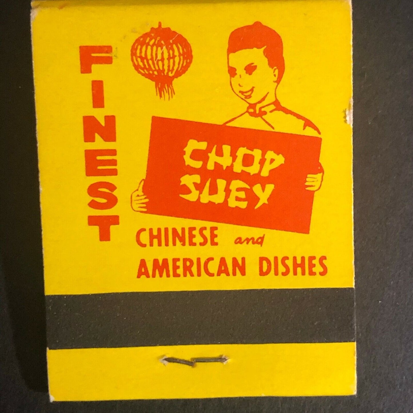Niles, Illinois King / Ming House Chop Suey c1970's-80's Full Matchbook