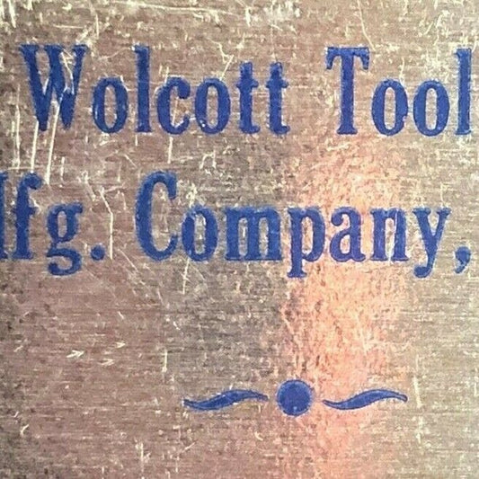 "Wolcott Tool & Mfg. Company Inc." Waterbury, CT c1950's-60's Full Matchbook