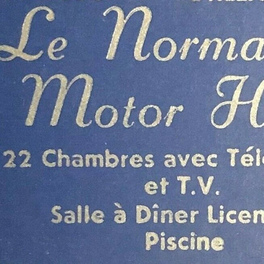 1960-70's Full Matchbook - "Le Normandie Motor Hotel" Orleans, ONT
