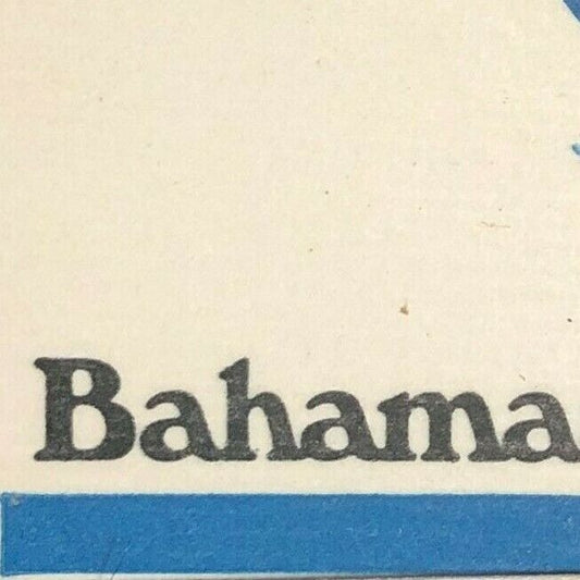 1970's-80's Full Matchbook - Bahamasair "Sales Offices Locations"