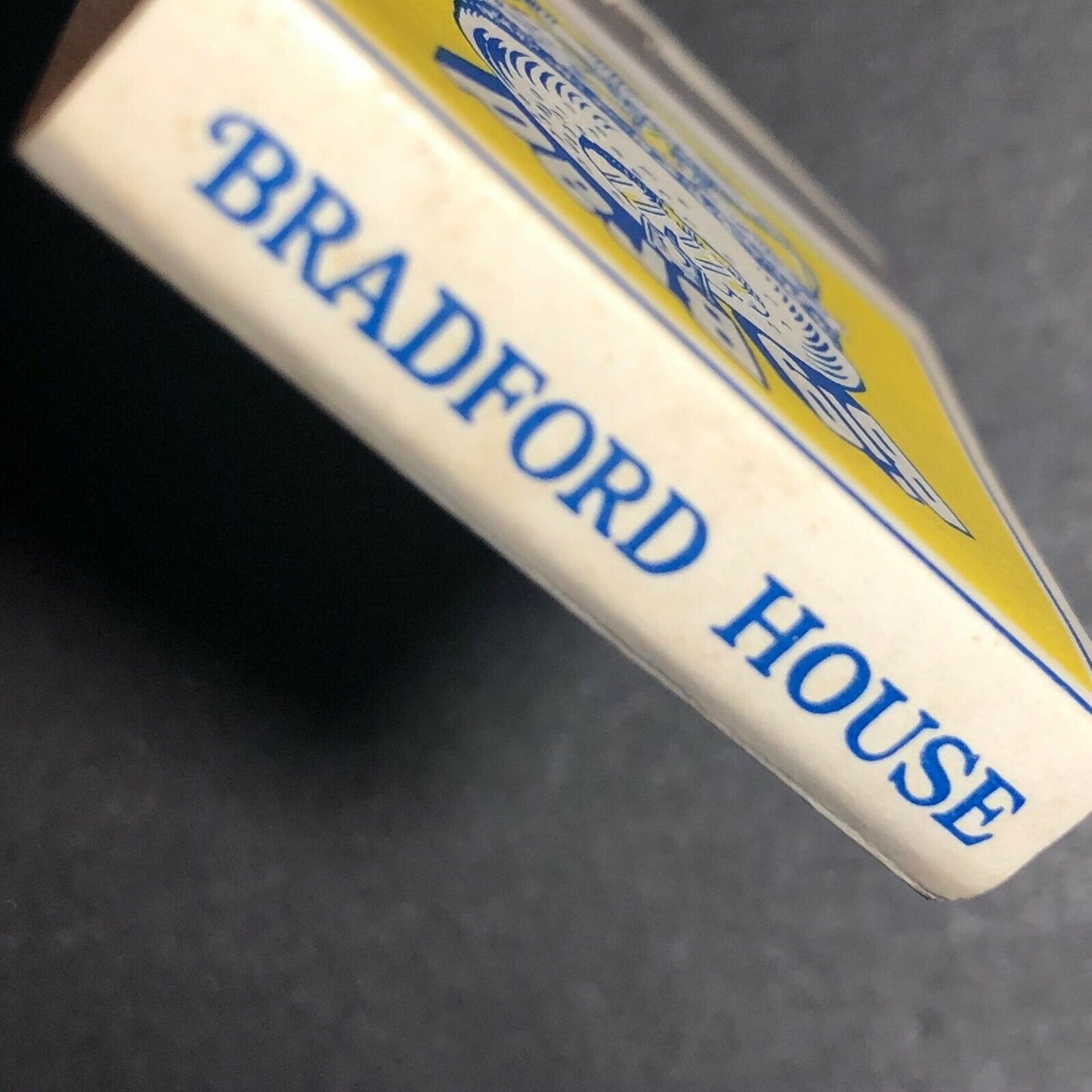 Bradford House Family Restaurants Pilgrim Kids c1960's-70's Full Matchbook