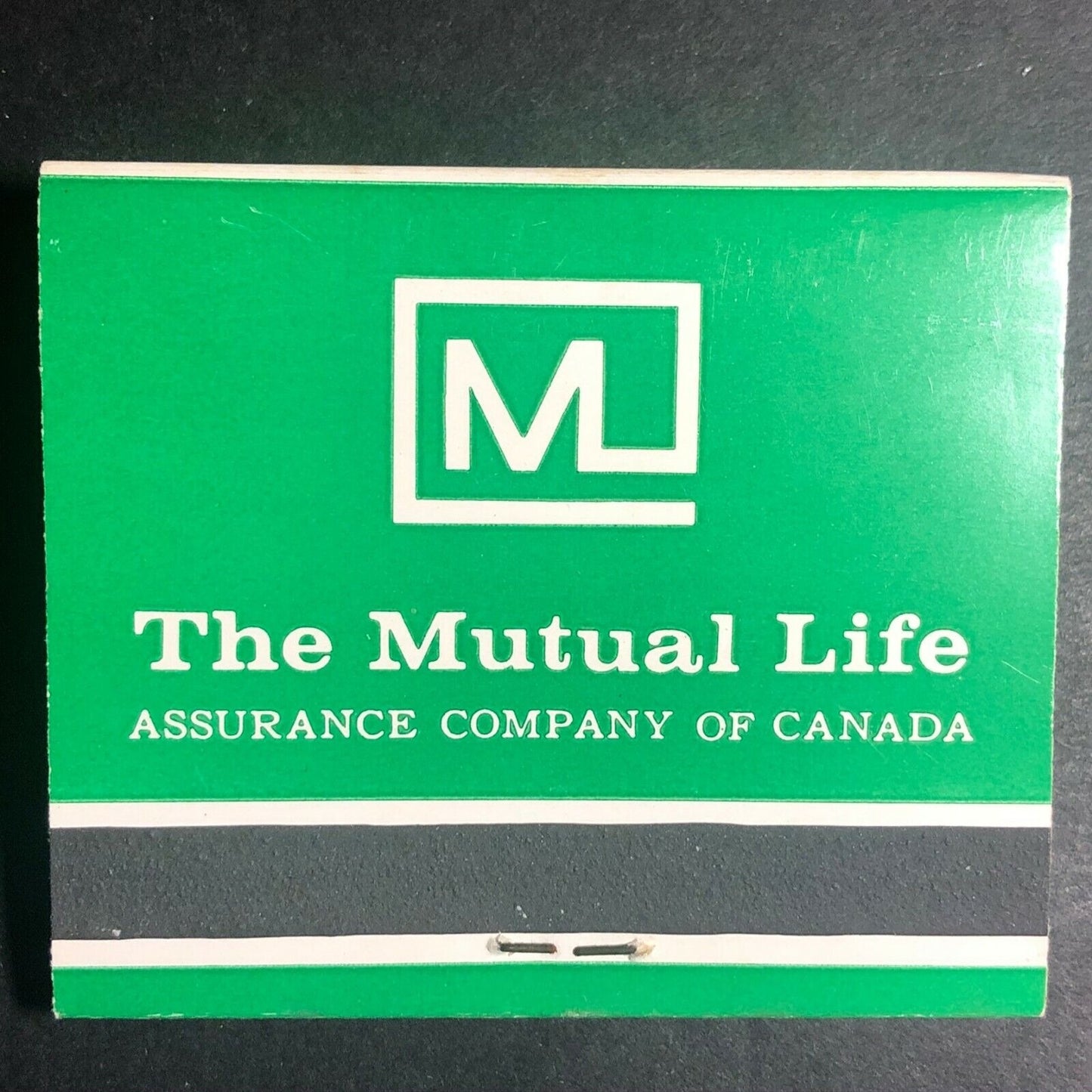 Mutual Life Assurance Company of Canada c1960's-70's Full Matchbook