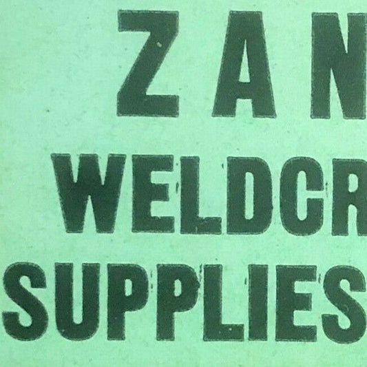 1940's-50's Full Matchbook - Zane Weldcraft Supplies, Inc. Hartford, CT