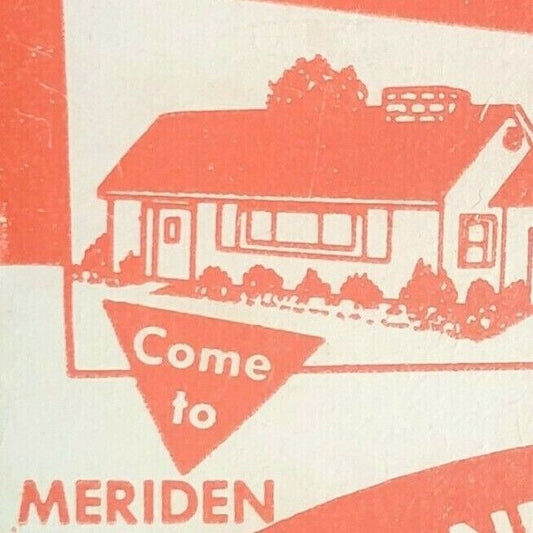 1950's-60's Full Matchbook - "Permanent Savings and Loan Assoc." Meriden, CT