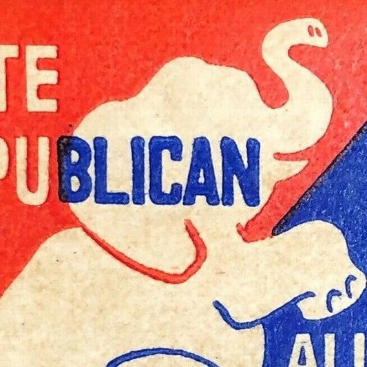 1940's Full Matchbook - "Elect Sadlak - Cong.-At-Large"  Republican Connecticut