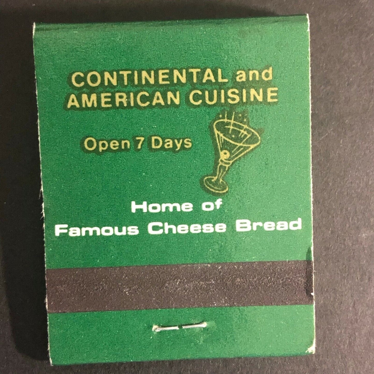 Elmhurst, IL 20th Century Restaurant c1970's-80's Full Matchbook