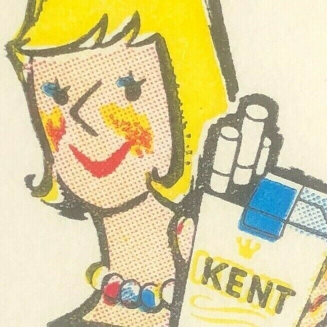 1960's Full Matchbook - Kent Cigarettes "To a Smoker, It's a Kent"