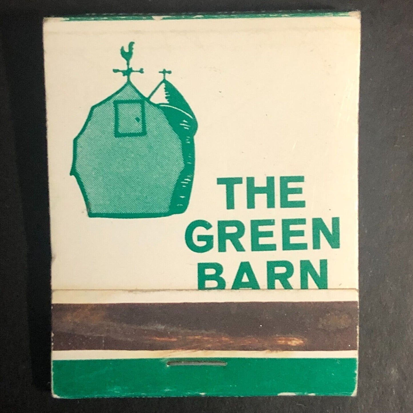 The Green Barn Restaurant Near Full (-2) Matchbook c1960's-73