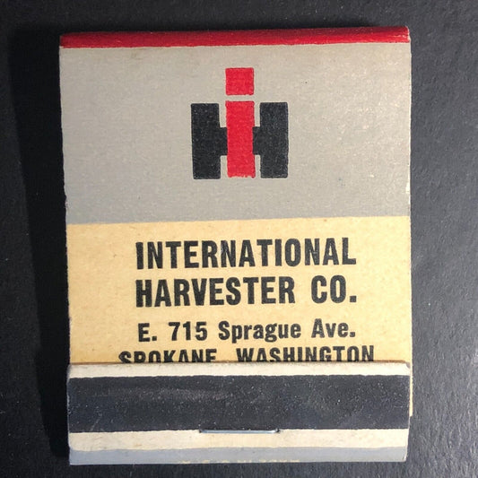 International Harvester Co. Spokane, WA Near Full (-1) Matchbook c1950's