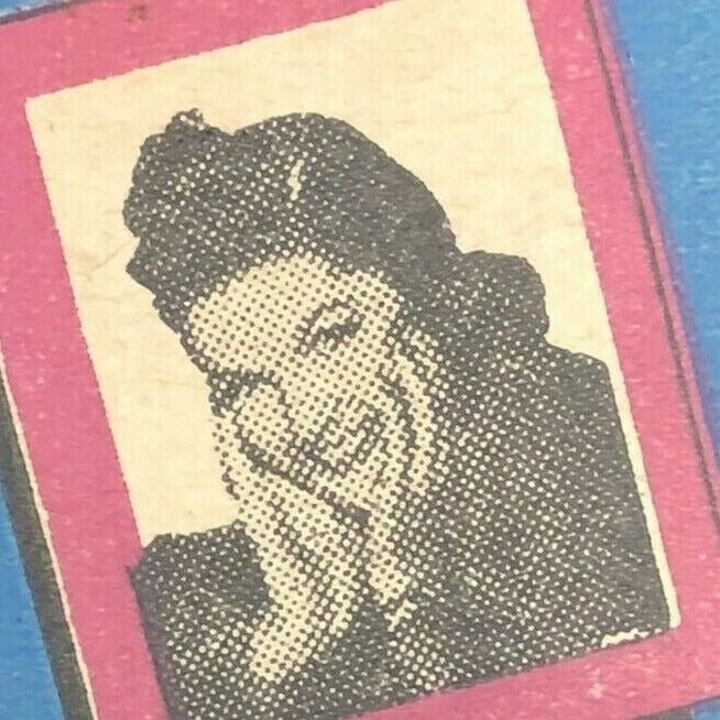 Free 5 x 7 Professional Enlargement Hollywood c1960's-70's Full Matchbook