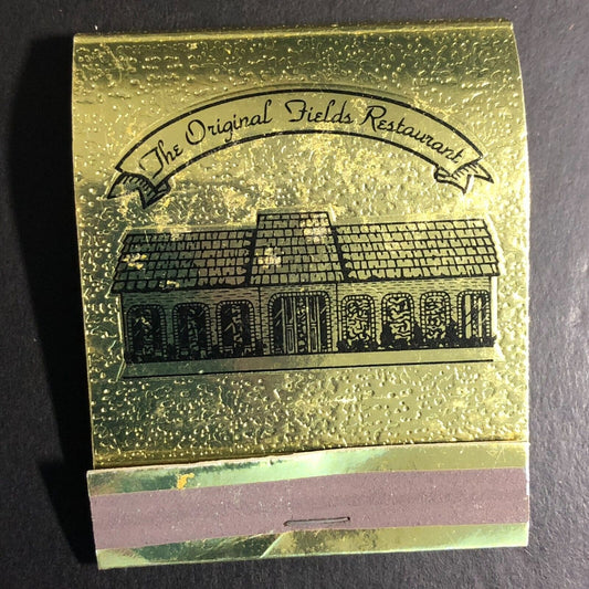 "The Original Field's Restaurants" Oaklawn, IL Full Matchbook c1960's-74 Scarce