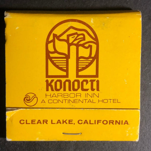 Konocti Harbor Inn Kelseyville, CA 28-Strike Full Matchbook c1975-85