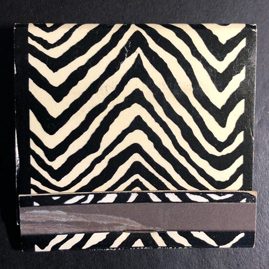 Lilac Lodge Hillside, IL Richard's Near Full (-4) 1Matchbook c1960's-74 Zebra
