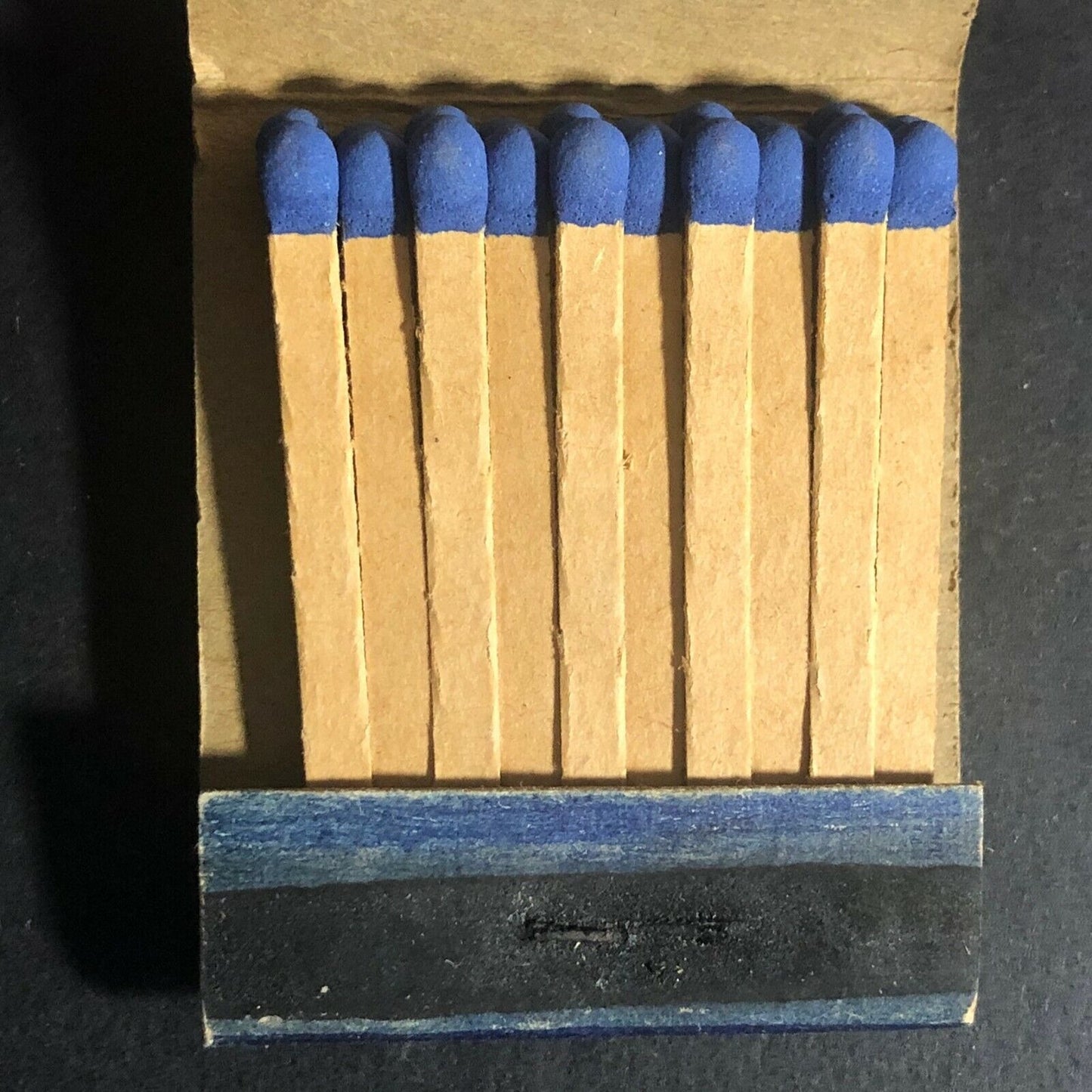 Scarce c1940's Full Matchbook John Quincy Adams Patriotic Red White Blue