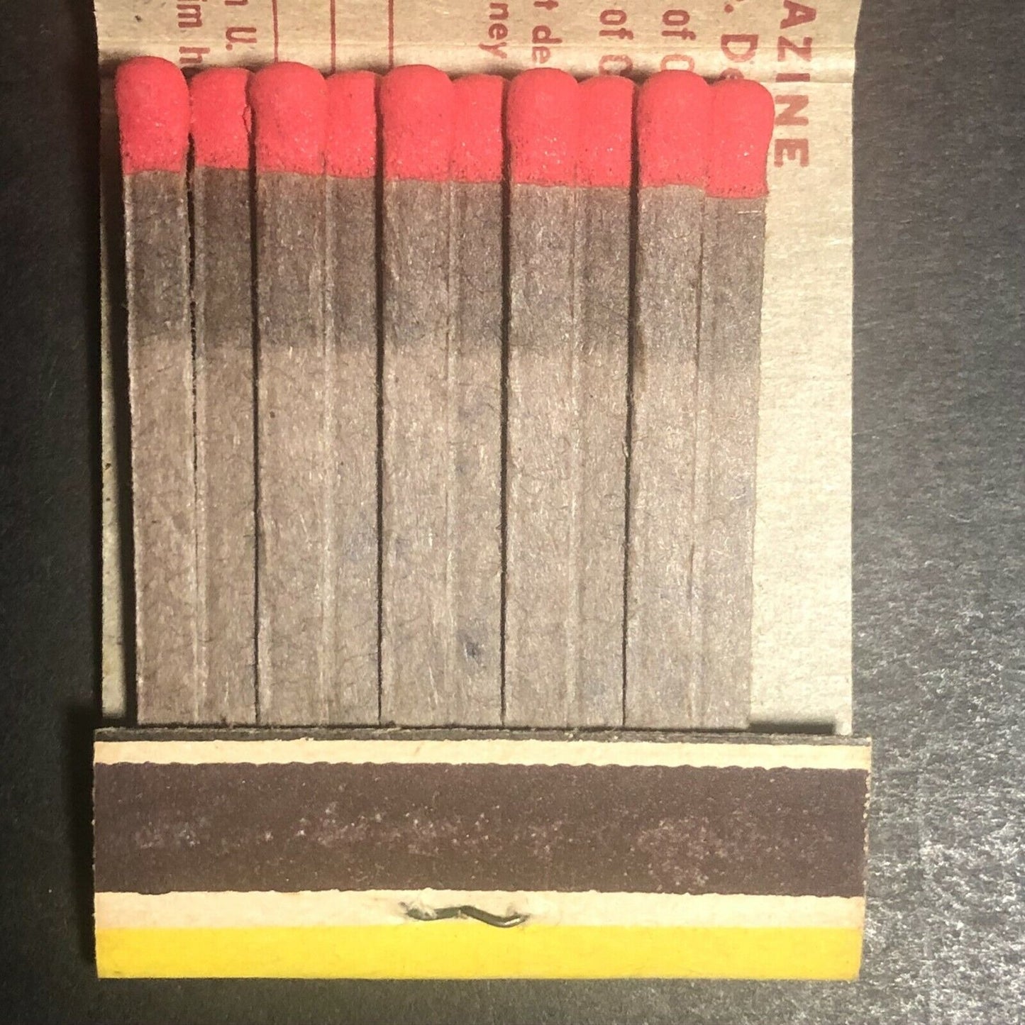 1940's-50's Full Matchbook "Coronet Magazine" 7 Months for $1