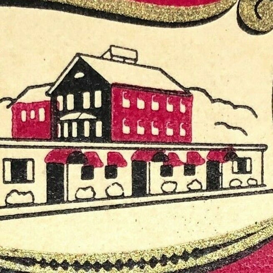 1940's-50's Full Matchbook "Hawthorne Inn" "Home Of Roast Beef Prime..Berlin, CT