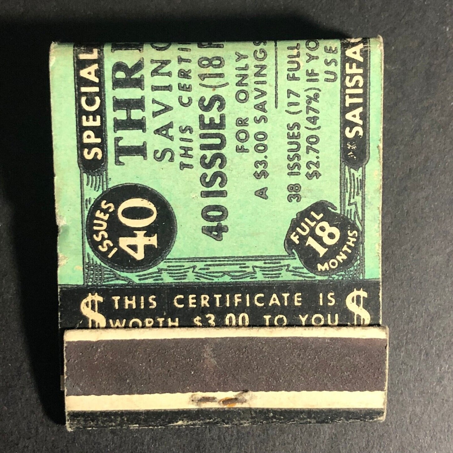 Look Magazine Mail In Offer c1968-73 Full 20-Strike VGC
