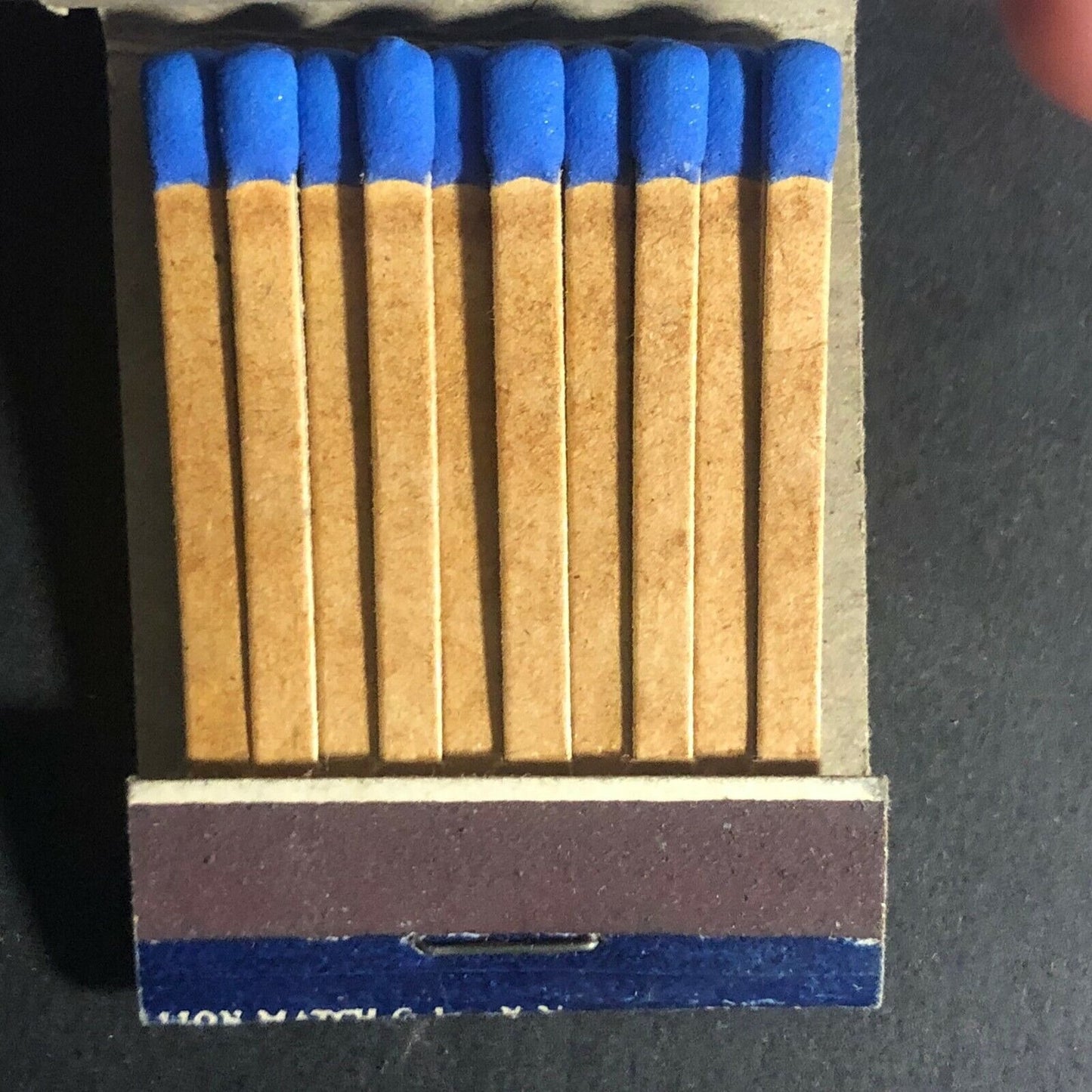 Scarce c1940's WWII Full Matchbook U.S. Navy - Anchor Chain Stars