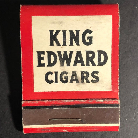 King Edward Cigars Globe "Made In Florida" c1940's-50's VGC Full 20-Strike