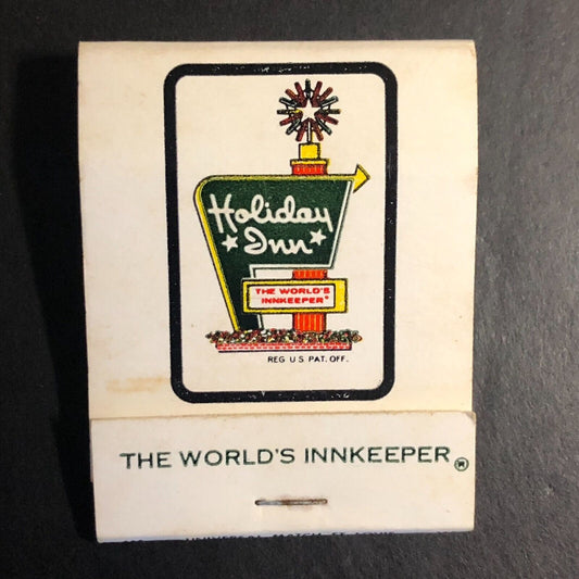 Holiday Inn Superior Wisconsin Holidex Full Matchbook c1974-82 VGC