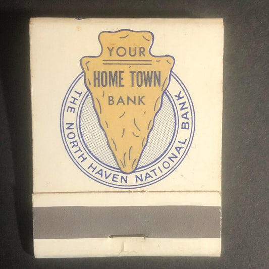 c1940's-50's Full Matchbook - North Haven National Bank CT