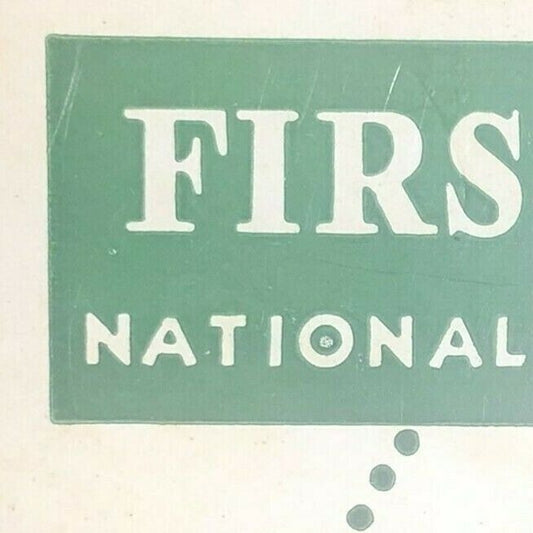 1950's-60's Full Matchbook "First National Bank of Concord New Hampshire"