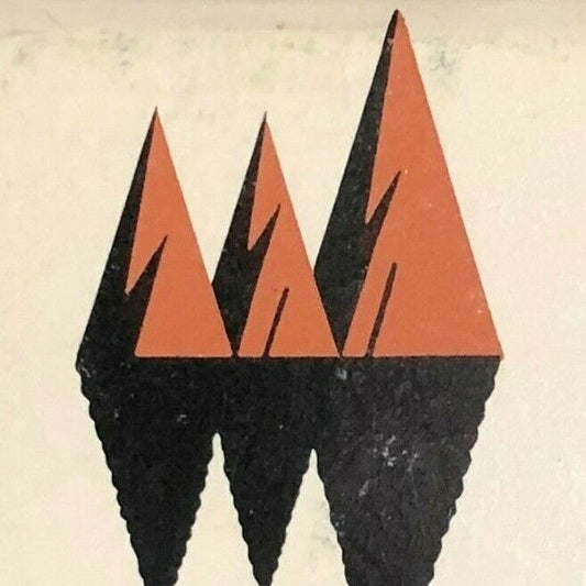 Grand Teton National Park / Lodge Co. Wyoming 1970's Full Matchbook