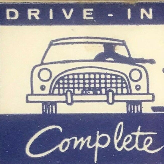 1950's-60's Full Matchbook - Puritan Bank and Trust - "Drive In" Meriden, CT