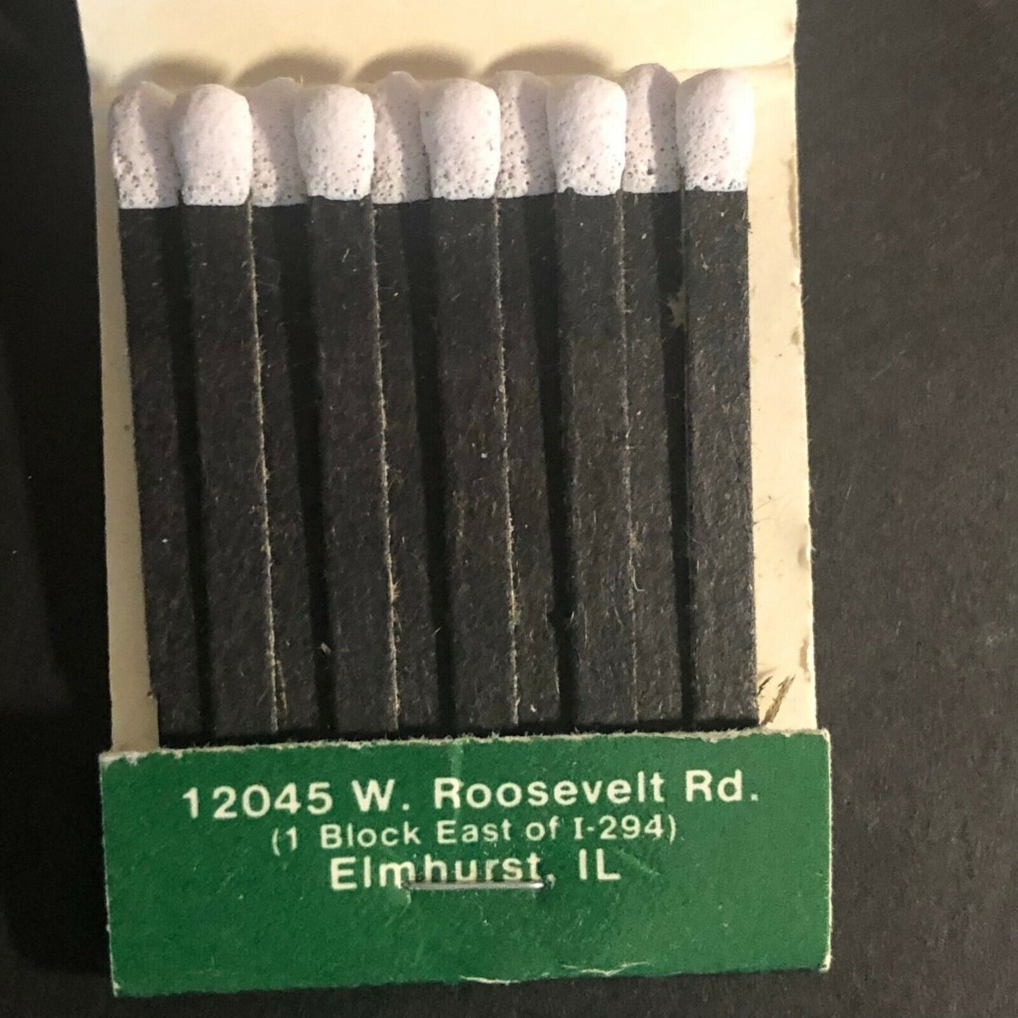 Elmhurst, IL 20th Century Restaurant c1970's-80's Full Matchbook