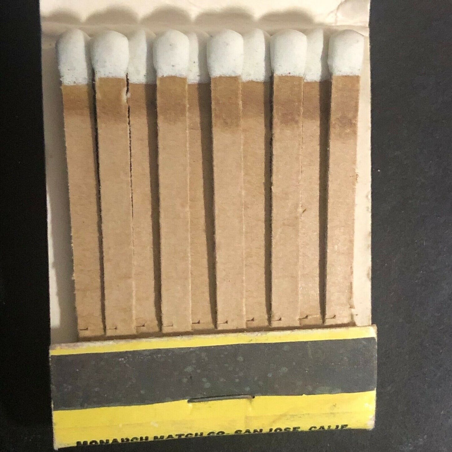 Sunset Blvd. Hollywood Mouling Restaurant"c1950's-60's Full Matchbook