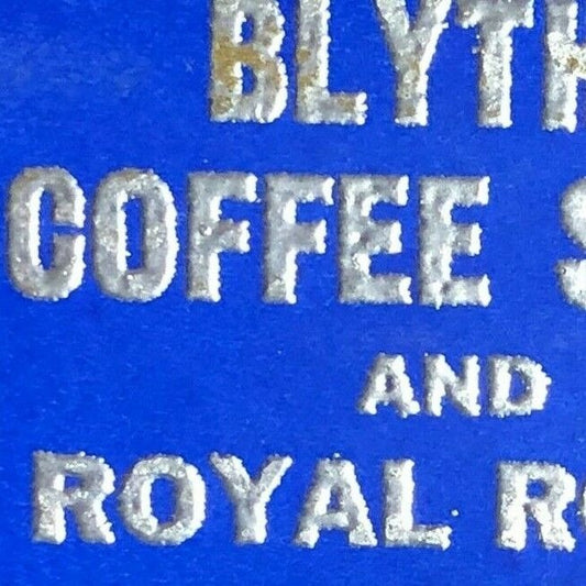 1940's-50's Full Matchbook - "Blythe Coffee Shop and Royal Room" Blythe, CA