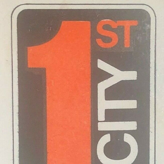 1980's Full Matchbook - First City Federal Savings