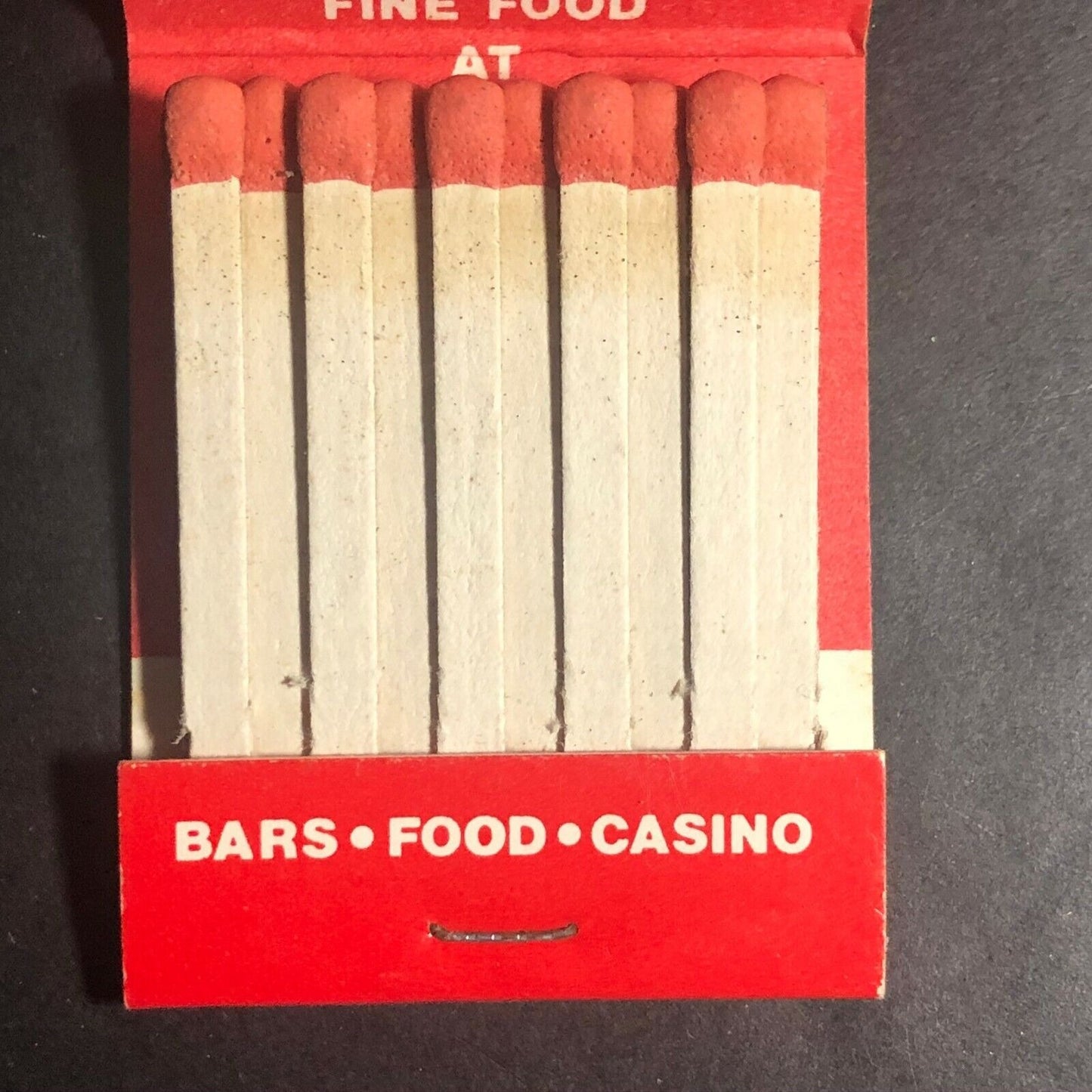 "Club Cal-Neva" "Double Action $50,000 Keno" Reno, NV 1960's-70's Full Matchbook