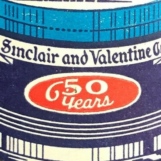 1940-50's Full Matchbook Advertising - Sinclair & Valentine Inks - New York, NY