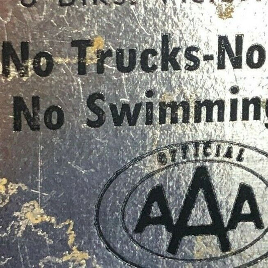 1940's-50's Full Matchbook "Uptown Motel" Port Angeles "No Swimming Hole"