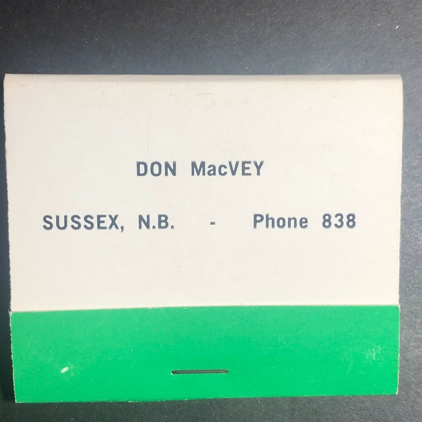 Mutual Life Assurance Company of Canada c1960's-70's Full Matchbook