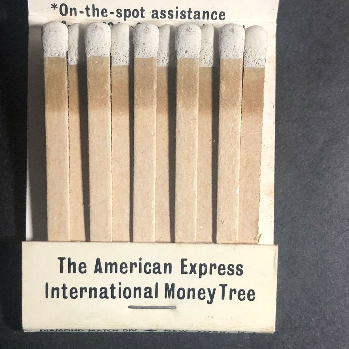 1964-65 American Express New York World's Fair Very Scarce Full Matchbook