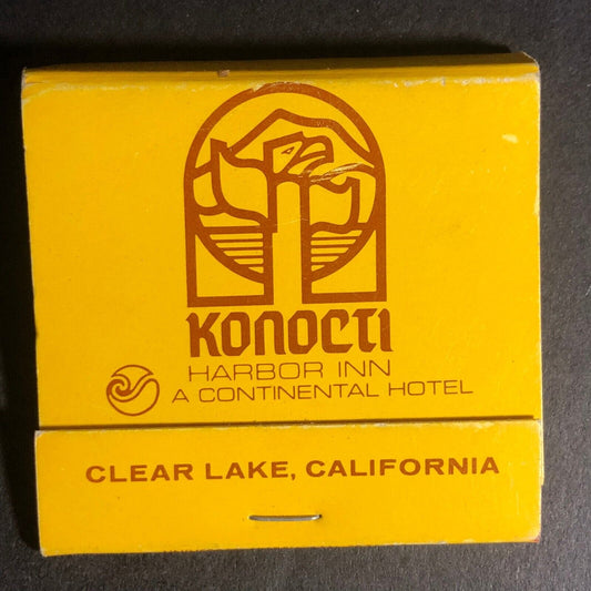 Konocti Harbor Inn Clear Lake, CA 28-Strike Full Matchbook c1975-85 VGC