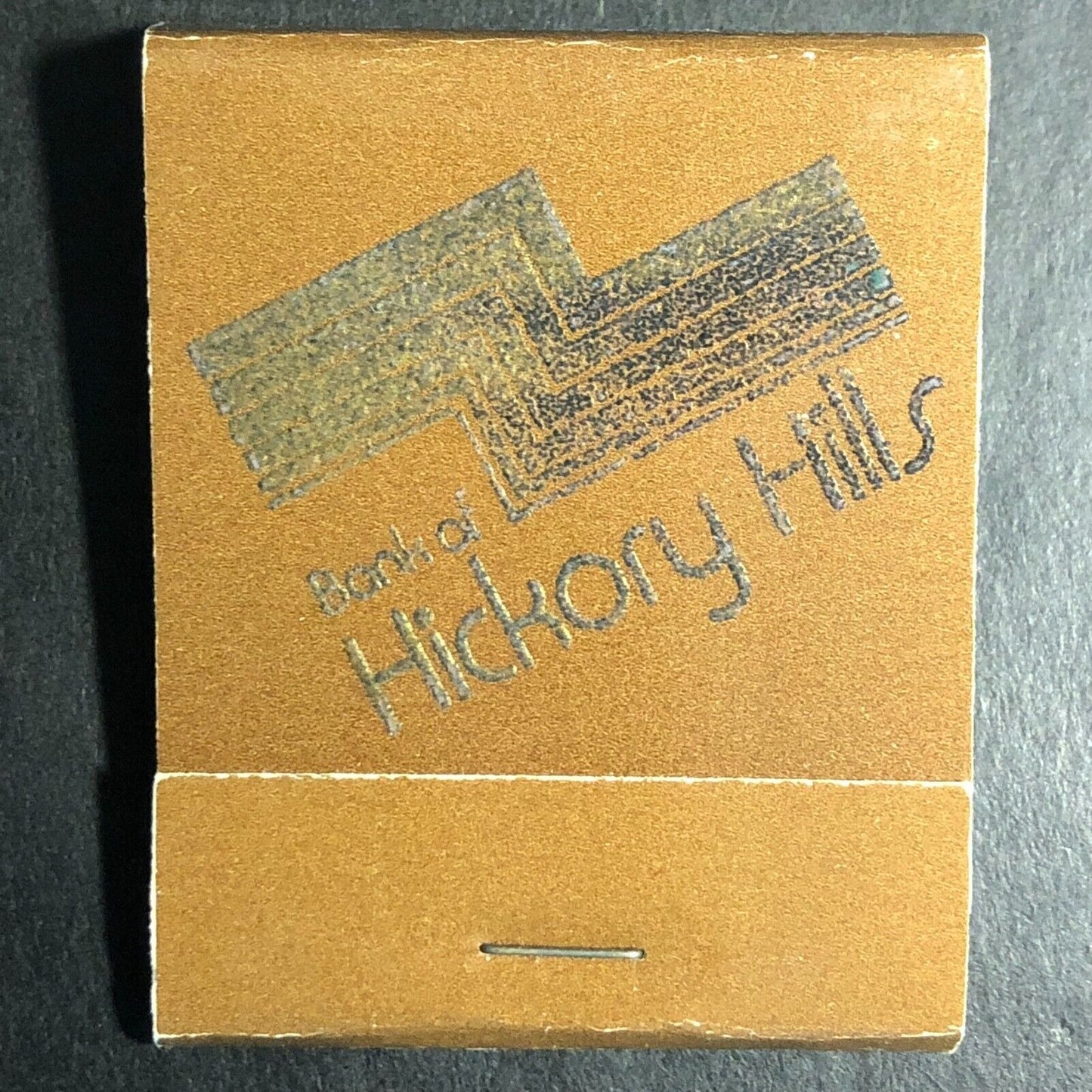 Bank of Hickory Hills Illinois Full Matchbook c1974-80's