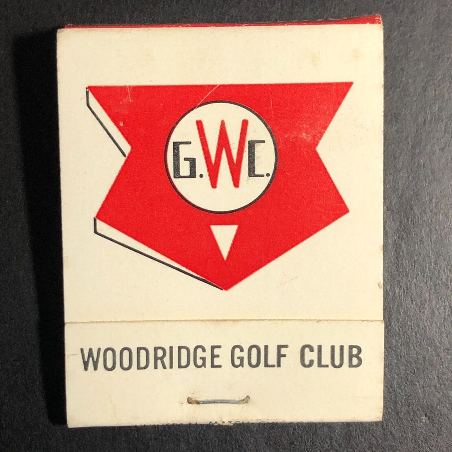 Woodbridge Golf Club Lisle, IL Near Full (-1) Matchbook c1974-79