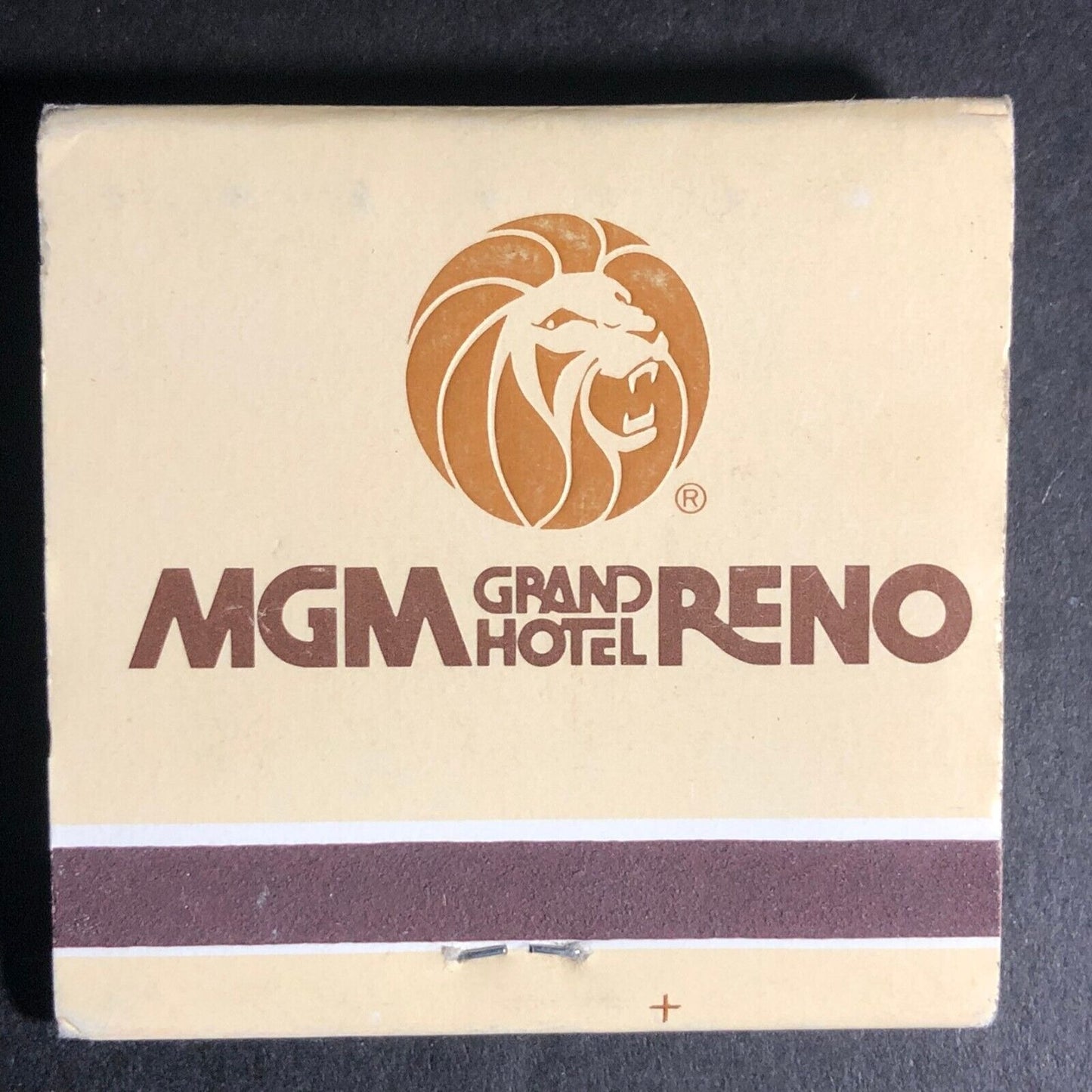 MGM Grand Hotel Reno Nevada 28-Strike Matchbook c1975-85