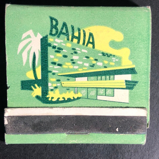 Bahia Resort Hotel Ensenada Old Mexico 30-Strike Full Matchbook c1950's Scarce