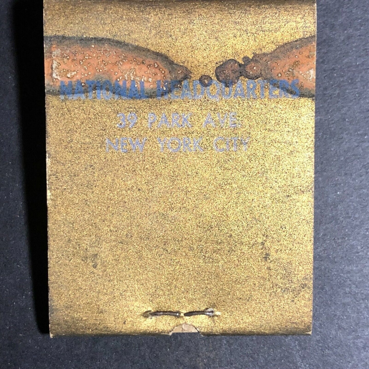 Scarce 1940's Full Matchbook - "Women For Wallace"