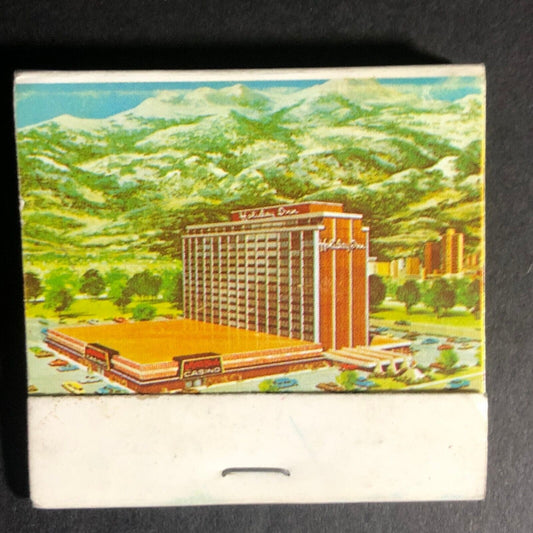 Holiday Inn Reno Monte Carlo Casino Full 30-Strike Matchbook c1975-85 VGC