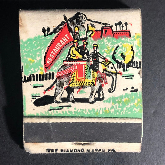 Hotel Sequoia Fresno, CA 20-Strike Full Matchbook c1950's Very Scarce
