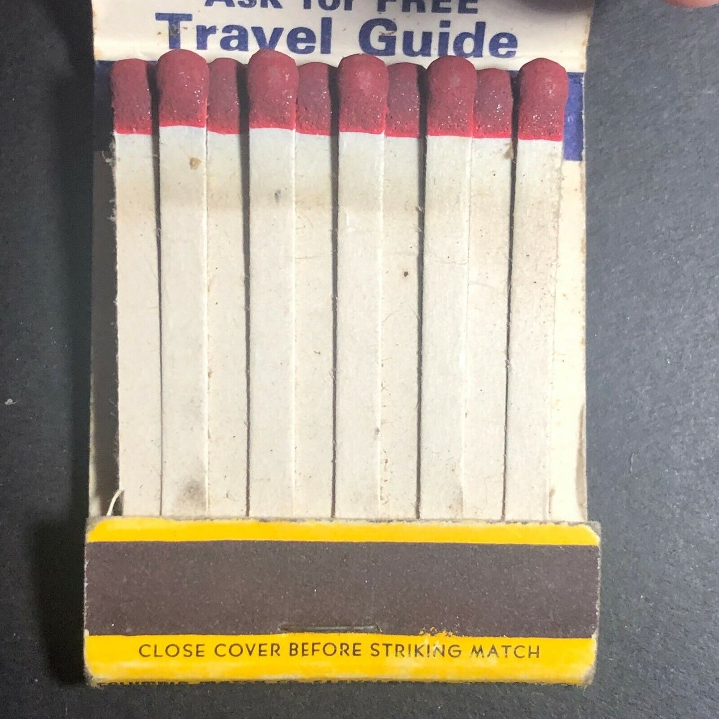Abilene, KS Trail's End Motel Best Western c1950's-60's Full Matchbook