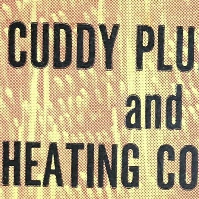 c1930's-40's Full Matchbook "Cuddy Plumbing and Heating" Mankato, MN